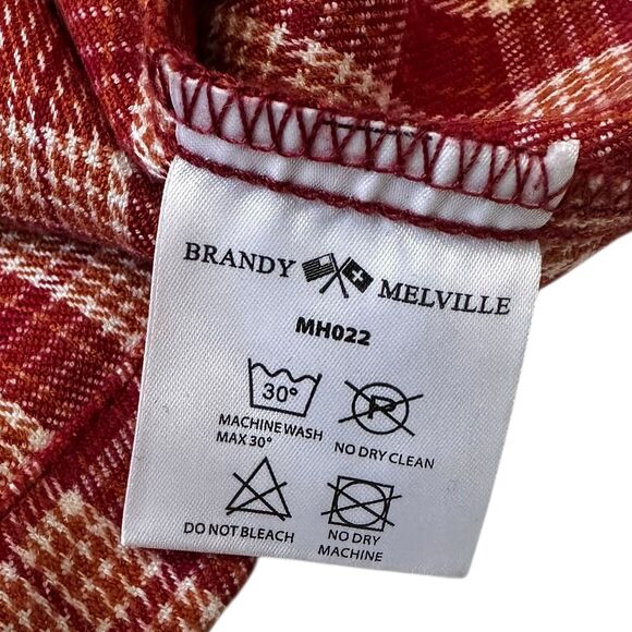 Brandy Melville Multicolor Plaid Mini Skirt Women's One Size | 37-4 - Picture 5 of 8